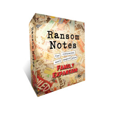 Ransom Notes Expansion Pack: Family Edition - The Ridiculous Word Magnet Party Game for 3+ Players (FAMILLE RN-XP)