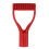 (Red) Spade Handle Plastic 32mm Inner Diameter D Grip Handle Shovel Handle Replacement For Snow Shovel Digging Raking 1