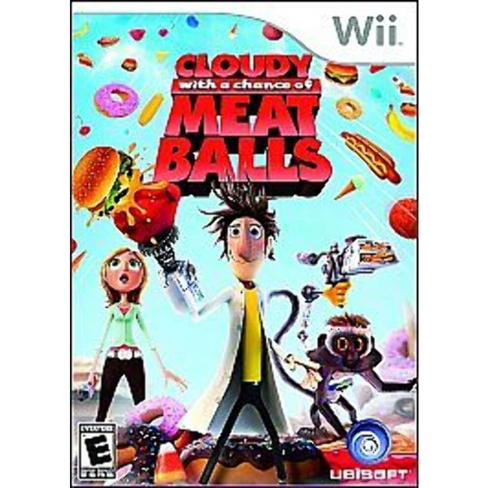 Cloudy With A Chance Of Meatballs - Nintendo Wii 008888175452