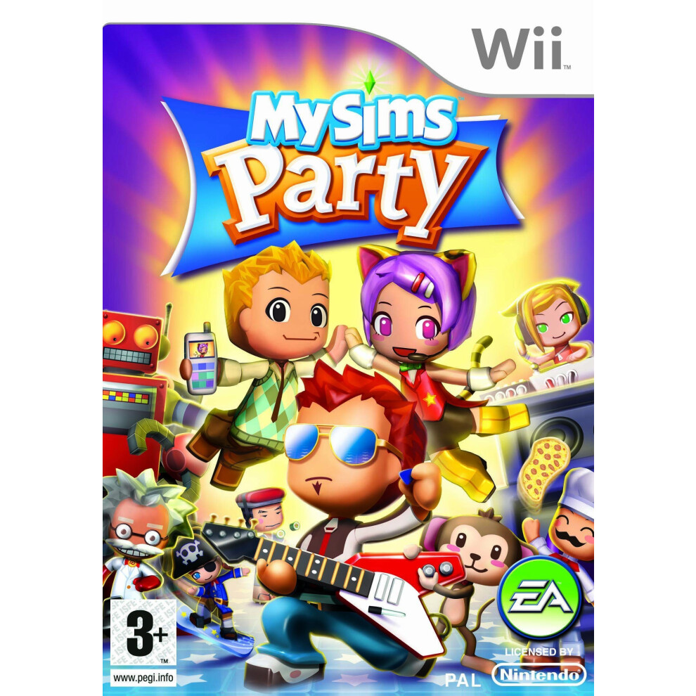 Mysims Party - Nintendo Wii 014633190564