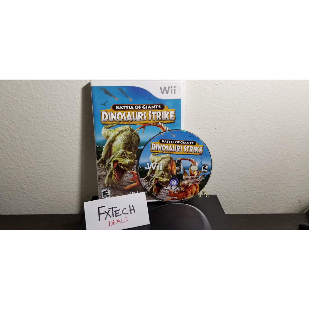 Battle Of Giants Dinosaur Strike - Nintendo Wii 008888176428