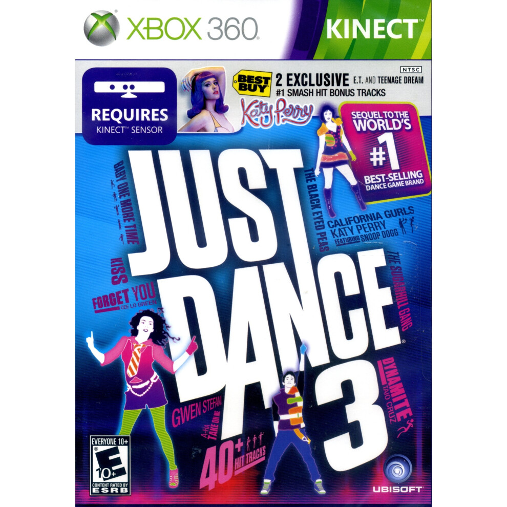 Just Dance 3 With Katy Perry Bonus Tracks - Xbox 360 008888596776