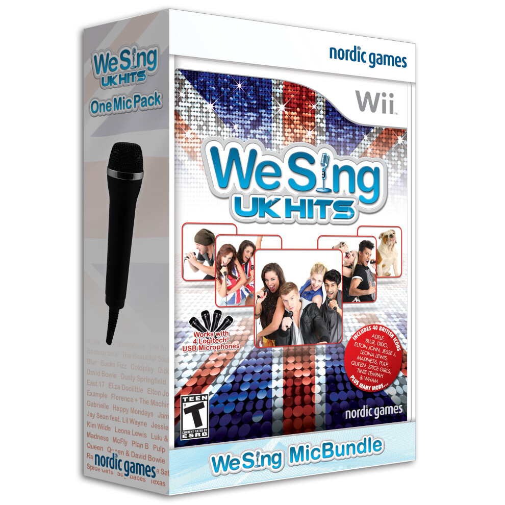 We Sing: Uk Hits With 1 Microphone - Nintendo Wii 854436004237