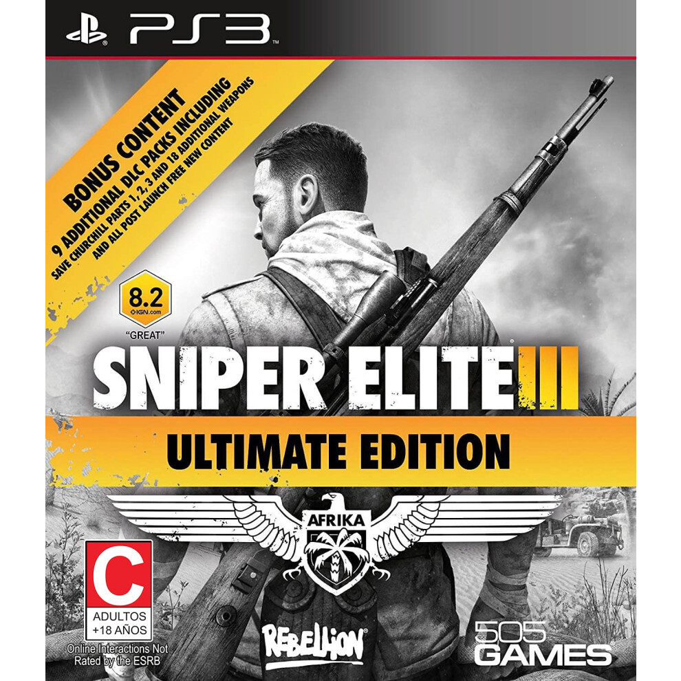 Sniper Elite Iii Ultimate Edition - Playstation 3 812872018461