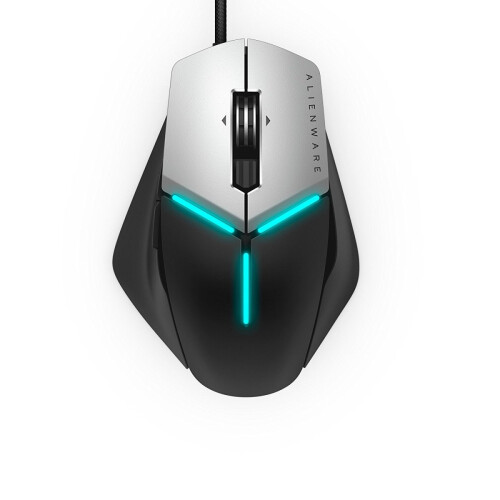 Dell Alienware Elite Gaming Maus AW958-12, 000 DPI - 5 DPI-Einstellungen - 13 programmierbare Tasten