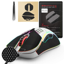 Hotline Games [Griff-Upgrade] HOTLINEGAMES 2.0 Plus Maus-Anti-Rutsch-Griffband, kompatibel mit Model D Gaming-Maus-Skins, schweibestndig, passgenau