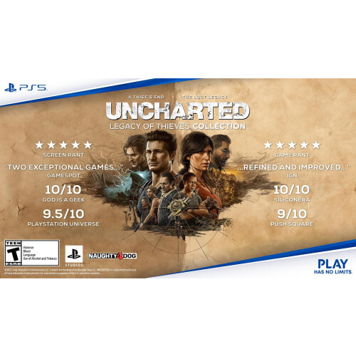 Playstation Uncharted: Συλλογή Κληρονομιάς Κλεφτών - Για PlayStation 5 1