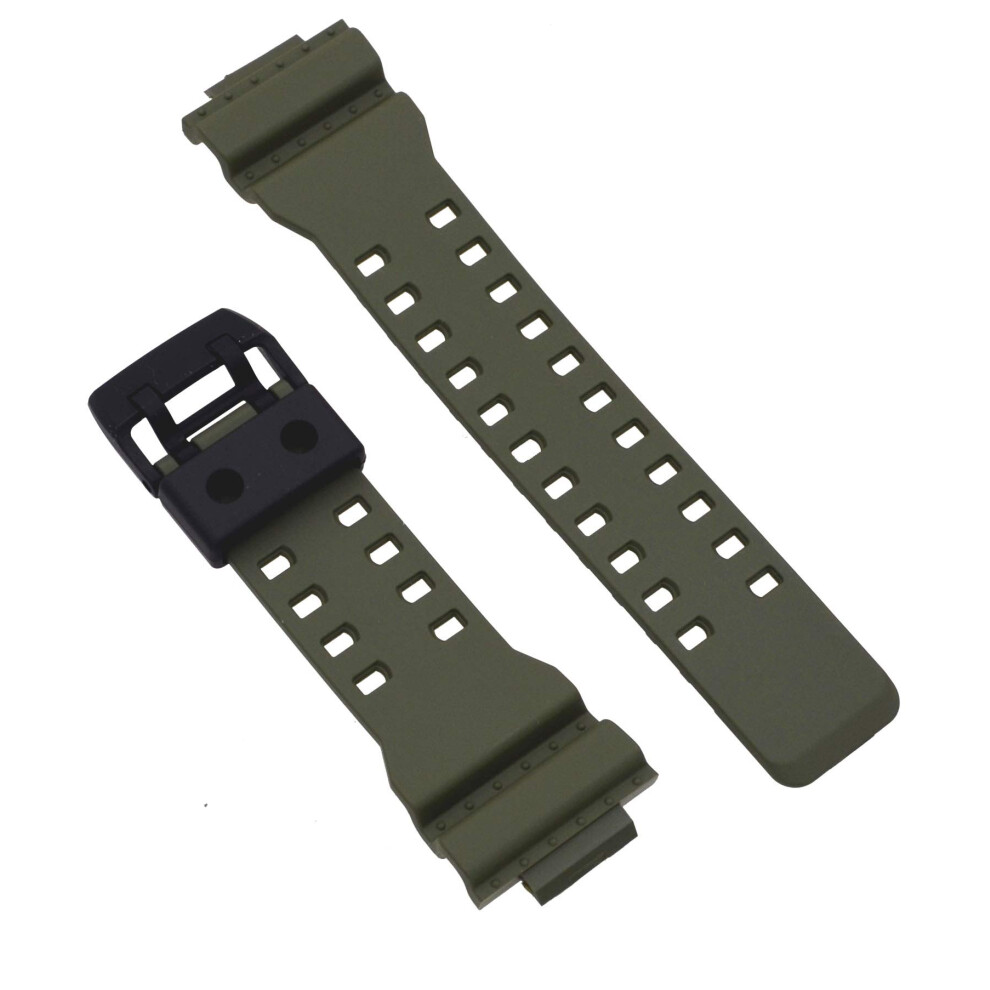 Casio 10549322 Genuine Factory Olive Green G Shock Replacement Band --image-OPC-PFPR9PD-NEW