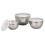 Le Creuset Le Creuset Σετ 3 Στρογγυλών Μπολ Μίξης με Σιλικόνη και Πλαστικά Καπάκια 1