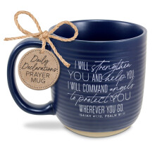 Lighthouse Christian Products vahvistaa ja auttaa sinua sininen 20 unssin keraaminen kahvimuki