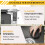 Cuba de Cozinha Preta, Inox Topmount 15x17x9 Polegadas, Cuba Única Drop In com Acessórios 3