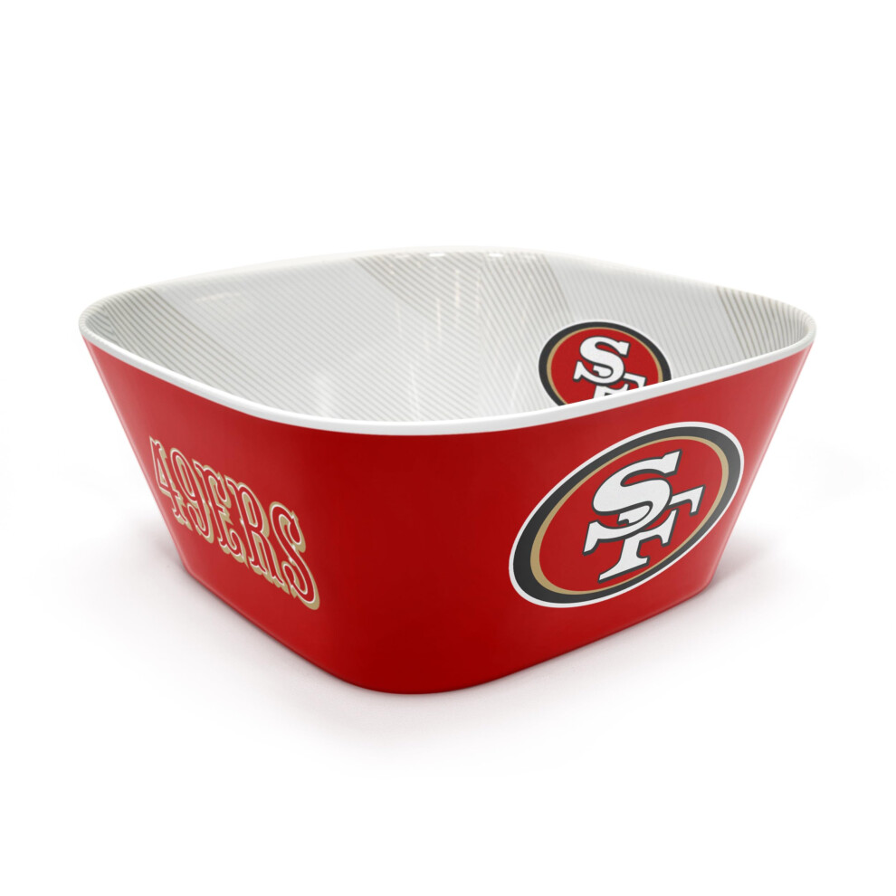 YouTheFan NFL San Francisco 49ers Large Party Bowl-image-OPC-PFY87T8-NEW