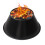 BBQ Whirlpool para Weber 22,26.75 Polegadas WSM Smokey Mountain, Acessórios para Grelhador Kamado Joe 1