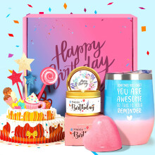 Birthday Gifts for Women  Happy Birthday Gift Basket for Women  Gift S
