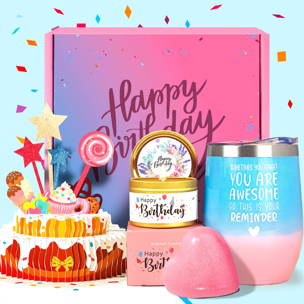 Birthday Gifts for Women  Happy Birthday Gift Basket for Women  Gift S