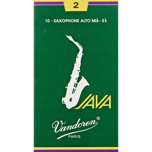 Vandoren Altsaxophonblatt JAVA Grn (SR262)