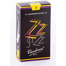 Vandoren SR424 Tenor Sax ZZ Reeds Strength 4; 5 db-os doboz fekete