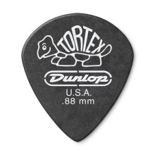 Dunlop 482R.88 Tortex Pitch Black Jazz III  .88mm  72/Bag