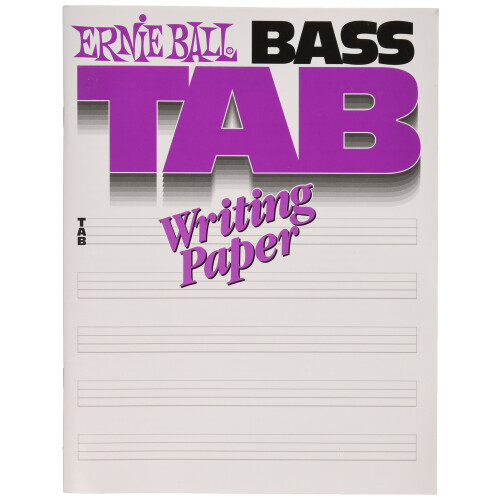 Χαρτί Σημειώσεων για Μπάσο Ernie Ball (P07022)
