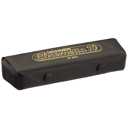 Hohner 253 Chrometta 10 Harmonica Key of Cur 2