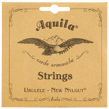 Struny do ukulele barytonowego Aquila New Nylgut AQ-21 - Low D - 1 zestaw 4 szt.