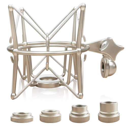 Boseen Microfoon Shock Mount Microfoonhouder - Anti-vibratie Spider Shock