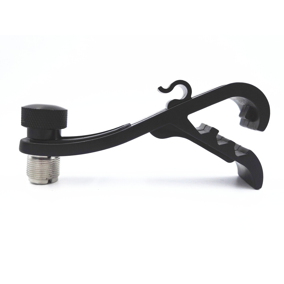 Boseen Tamburo Clip Per Rullante Tom Profilo Supporto Microfono Kit Coperchio Groove Gear Antiurto Per ST2 SM57 SM58 PG56 Holder-image