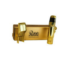 Paititi Professionell Guldpläterad Alto Saxofon Munstycke #5