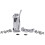Ludwig Drum Set Clamp (P88AC) Silver 1