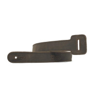 Anthology Gear Jumbo Tongue Vollnarbenleder-Gitarrengurtverlngerung fr Tragegurte (Whiskey Brown)