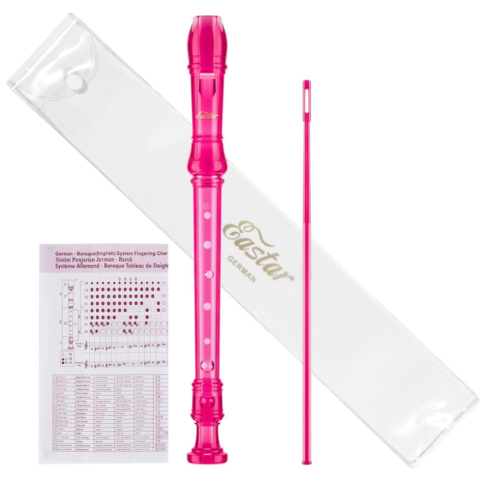 Eastar Soprano Recorder Instrument for Kids Students Beginners German