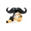 Brasstache - Baffi a clip per bocchino per corno francese 1