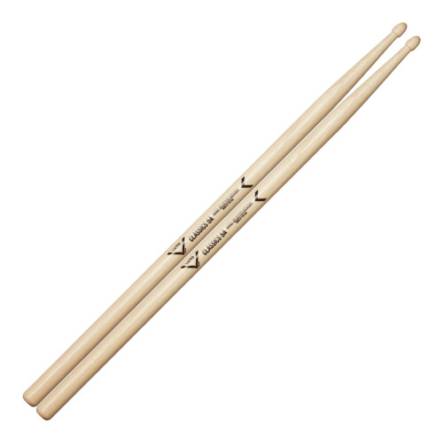 Vater VHc5AW classics 5A Wood Tip Hickory Drumsticks  Pair