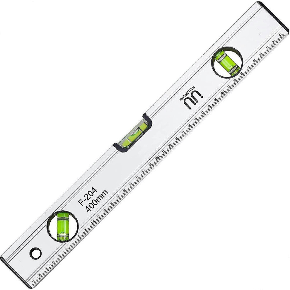 40cm High Precision Aluminum Alloy Spirit Level with Three Level Magnetic System, 45, 90, 180 Scaffolding for Construction Workers