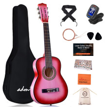 Guitare Classique Acoustique 30 Pouces pour Enfants avec Cordes Nylon et Kit Complet
