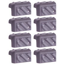 Audio2000s ACC590KP8 otte-pakke store PA/DJ Stable tunge ABS-ABS-plast Universal Fit Cabinet Speaker Corners Protectors Protectors
