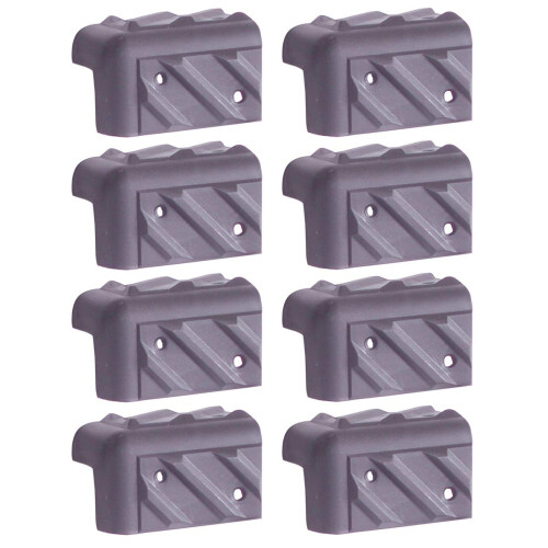 Audio2000'S ACC590KP8 Eight-Pack Large PA/DJ Stackable Heavy-Duty ABS