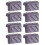 Audio2000'S ACC590KP8 Eight-Pack Large PA/DJ Stackable Heavy-Duty ABS 3