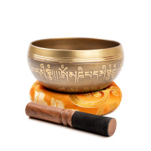 Set di campane tibetane in bronzo - Grado di guarigione master - Campana sonora autentica realizzata a mano da Himalayan Bazaar