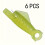 (6 Random Colors) 6-Pack Automatic Needle Threader for Sewing Machines - Easy Use Fish-Shaped Thread Guide Tool 1