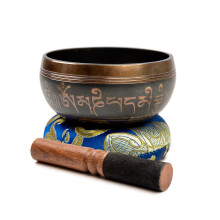 Set di campane tibetane in bronzo - Grado di guarigione master - Campana sonora autentica realizzata a mano da Himalayan Bazaar