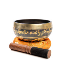 Set di campane tibetane in bronzo - Grado di guarigione master - Campana sonora autentica realizzata a mano da Himalayan Bazaar