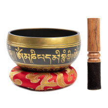 Set di campane tibetane in bronzo - Grado di guarigione master - Campana sonora autentica realizzata a mano da Himalayan Bazaar
