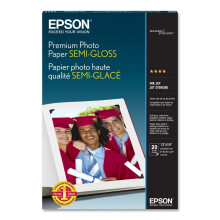 Epson Premium Fotopapier SEMI-GLOSS (13x19 Zoll 20 Blatt) (S041327) Wei