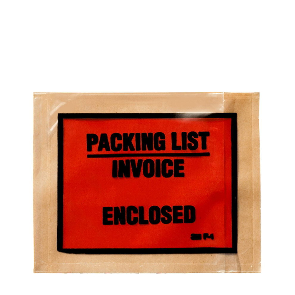 3M Full Print Packing List Envelope F1  4-1/2 in x 5-1/2 in (Box of 10