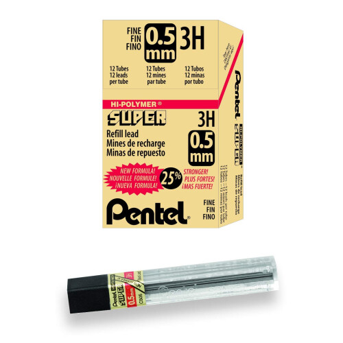 Pentel Pentel Super Hi-Polymer chumbo Reabil 1
