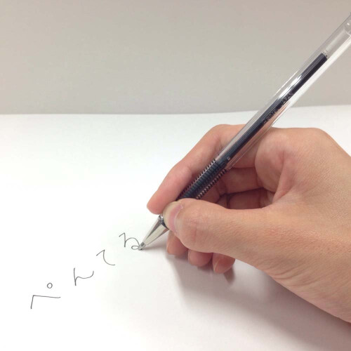 Pentel Pentel K105-GA Μπλε Στυλό, Υδρόφοβο, 0.02 inches (0.5 mm), Μαύρο, 10 Τεμάχια 2