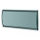 Advantus People Ponteiro Parede/porta Sinal 8,5 x 4 polegadas Tampa de pl   stico Base de alum   nio (75390) preto/prata 3