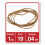 Universal Universal 00119 Rubber Bands  Size 19  31/2 x 1/16  1lb Pack 2