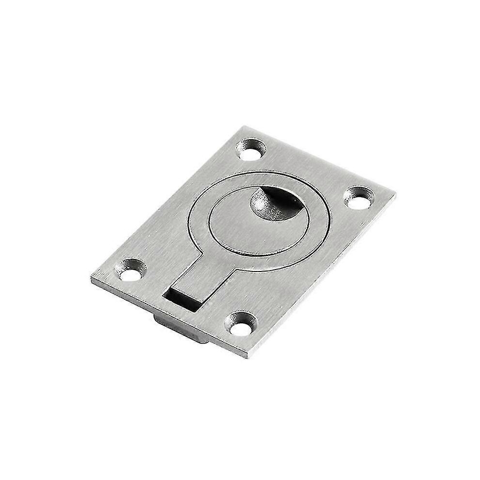 Marine Boat Deck Hatch Flush Pull Lift Handle Ring Drawer Cupboard Pulling Ring(50*40mm)